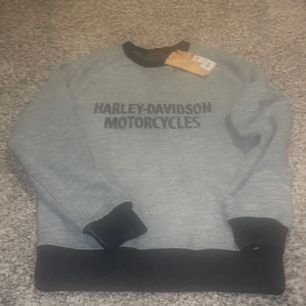 Harley-Davidson Sweater/Sweatshirt Small Slim Fit